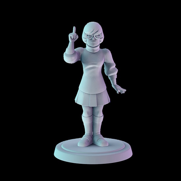 Nerdy Detective | Resin 3D Printed Mini | Survivor | DnD | Superhero Miniature | Pop Minis