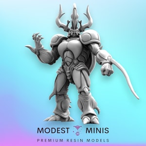 Hyper Papsinoid Kabutole A - Resin Cyberpunk Miniature | RPG | Sci fi | Role Playing | DnD | Papsikel