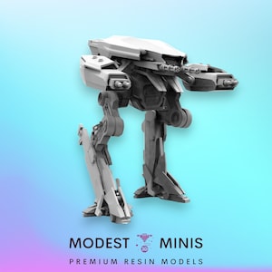 75mm-Battlemech Serie 12 B - 32mm-Miniatur | Rollenspiel | Science-Fiction | Cyberpunk | Rollenspiel | Pappusel
