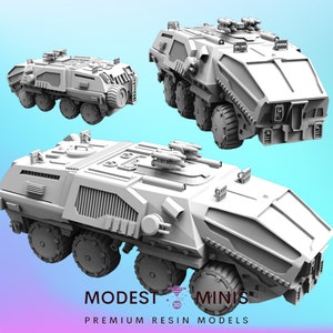 MCV-5 Colonial Combat Explorer - 32mm Scale Alien Miniature | RPG | Sci fi | Cyberpunk | Role Playing | DnD | Papsikel