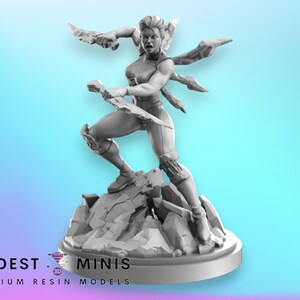 Lanciatore di calcio - Miniatura da 40 mm / DnD Mini / Miniatura di supereroi / C27