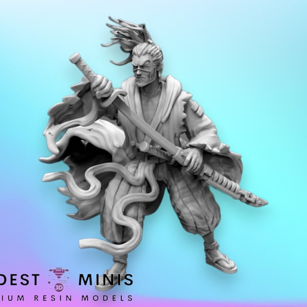 Ronin Master - 35mm Legion Scale | RPG | Scifi | Role Playing | Shatterpoint | SW Miniature