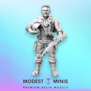 Joe Conrad - 28mm 32mm Scale DnD Miniature | Dungeons and Dragons | RN Estudio