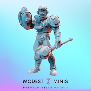 Master Blaster - 32mm Scale DnD Miniature | Dungeons and Dragons | 80&#39;s Fantasy Mini - RN Estudio