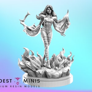 Vanilla Frosting - 40mm Miniature | DnD Mini | Superhero Miniature | C27