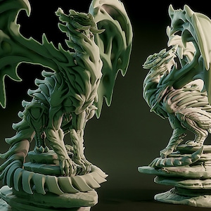 50mm Byakhee - 32mm Scale | RPG | Scifi | Call of Cthulu | DnD Miniature | Madness