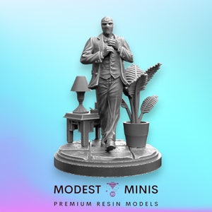 Tuxedo Moon - 40mm Miniature | DnD Mini | Superhero Miniature | C27