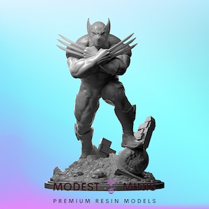Ultimate Clawed Berserker | 32mm 40mm 54mm 75mm | Superhero | Legion Miniatures