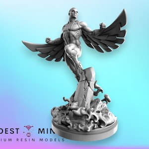 Red Wing - 40mm Miniature | DnD Mini | Superhero Miniature | C27