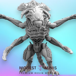 Xeno Brood Father - 32mm Scale Alien Miniature | RPG | Sci fi | Xeno | Role Playing | DnD | Papsikel