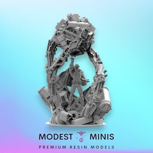 Magnet Master Brotherhood - 40mm  Miniature | DnD Mini | Superhero | Trident
