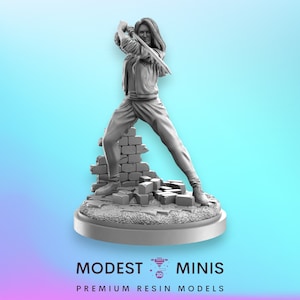 Inchiodato: miniatura da 40 mm / Mini DnD / Miniatura di supereroi / C27