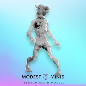 Horsehead Zombie - 28mm 30mm 32mm - Wasteland | Zombicide | Walking Dead