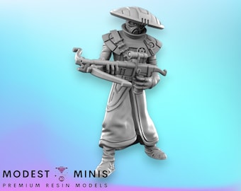 Crossbowman Bounty Hunter - Legion Scale | RPG | Scifi | Role Playing | Shatterpoint | SW Miniature