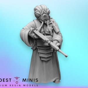 Insectoid Gand Findsman - Legion Scale | RPG | Scifi | Role Playing | Shatterpoint | SW Miniature