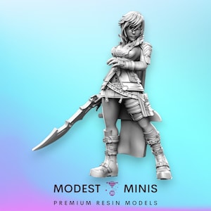 Lightning - 28mm 32mm Scale DnD Miniature | Dungeons and Dragons | RN Estudio JRPG