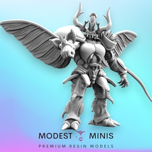 Hyper Papsinoid Kabutole C - Resin Cyberpunk Miniatur | Rollenspiel | Science-Fiction | Rollenspiel | D&D | Pappusel