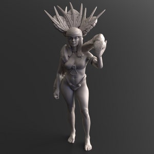 Survivor Satanica - 28mm 30mm 32mm - Wasteland | Zombicide | Walking Dead