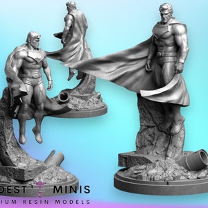 Supes - 40mm  Miniature | DnD Mini | Superhero | Legion
