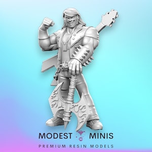 Brutal Ed - 32mm Scale DnD Miniature | Dungeons and Dragons | Western RPG Mini - RN Estudio