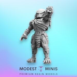 Choke Apprentice B - Resin 3D Print Alien Miniature | RPG | Sci fi | Cyberpunk | Role Playing | DnD | Papsikel