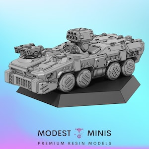 ZahAPC Personnel Carrier | 1:265 | 285 | 6mm |