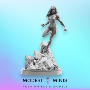 Wonder Twin Two - 40mm scale Miniature | DnD Mini | Superhero Miniature | C27