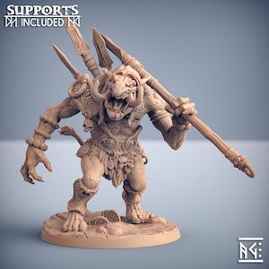 Troll Hunter D Svartwood Trolls - Resin Print DnD Miniature | Dungeons and Dragons Mini | 5E Fantasy | Artisan Guild
