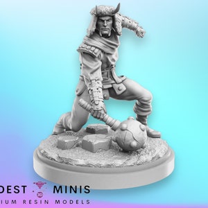 Hogan - 40mm scale Miniature | DnD Mini | Superhero Miniature | C27