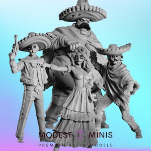 Dia De Los Muertos 2 - 28mm 30mm 32mm - Wasteland | Zombicide | Walking Dead
