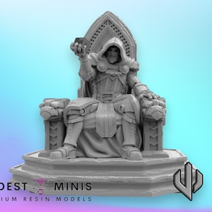 Gloom PHD - 40mm  Miniature | DnD Mini | Superhero | Trident