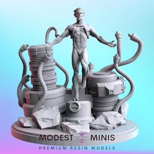 Skynet - 40mm scale Miniature | DnD Mini | Superhero Miniature | C27