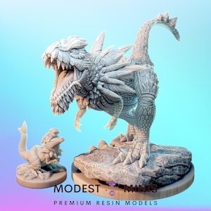Tyrant - Resin Kaiju Minis | Dungeons and Dragons Mini | Sci Fi | Fantasy Resin