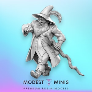 Tim Hombadur Wanderer - 32mm Scale DnD Miniature | Dungeons and Dragons | JRPG Mini - RN Estudio