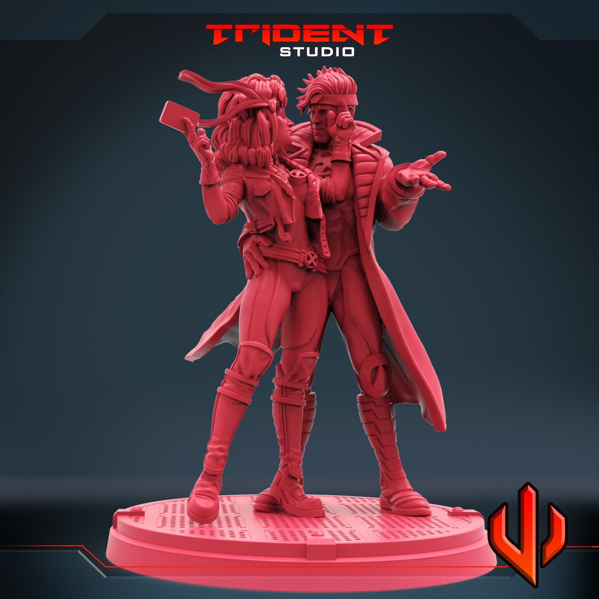 Cajun Card Thrower Valentines 40mm Crisis Protocol Miniature - Etsy