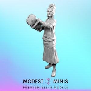 Sobrevivente Secretária Hannah - 28mm 30mm 32mm - Wasteland | Zombicídio | Mortos-vivos