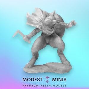 Arctic Fox 32mm Miniature Heroic Scale | DnD Mini | Superhero Miniature | Prey