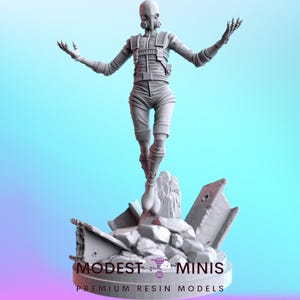 Spooky Glitch - 40mm  Miniature | DnD Mini | Superhero | C27