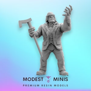 Hyde A - 40mm  Miniature | DnD Mini | Superhero | Trident