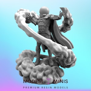 Mystery Man - 40mm  Miniature | DnD Mini | Superhero | Trident