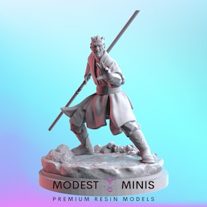 Fallen Apprentice - 40mm Shatter Scale | RPG | Scifi | Role Playing | D&D | SW Miniature