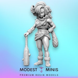 CT Ayla - Miniature DnD à l’échelle 32 mm | Donjons et Dragons | JRPG Mini classique - RN Estudio