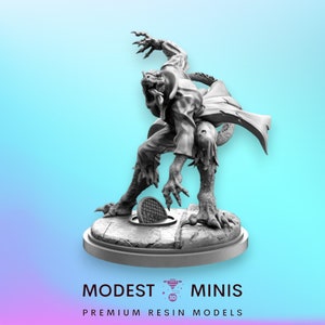 Dr Reptilicus - 40mm Miniature | DnD Mini | Superhero Miniature | C27