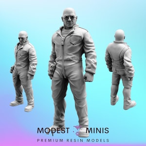 Replicant Combat Medic - 32mm Scale Alien Miniature | RPG | Sci fi | Cyberpunk | Role Playing | Blade Runner | DnD | Papsikel