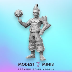 Blitzballer Ya - 32mm Scale DnD Miniature | Dungeons and Dragons | JRPG Mini - RN Estudio
