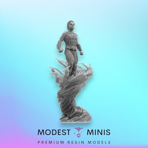 The Boys Swimmer - 40mm  Miniature | DnD Mini | Superhero | Trident