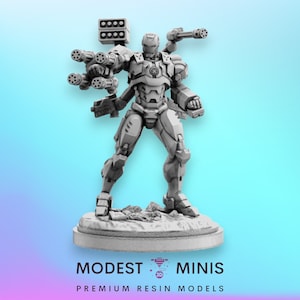 Rhode Warrior - 40 mm miniatuur | DnD Mini | Superheldminiatuur | C27