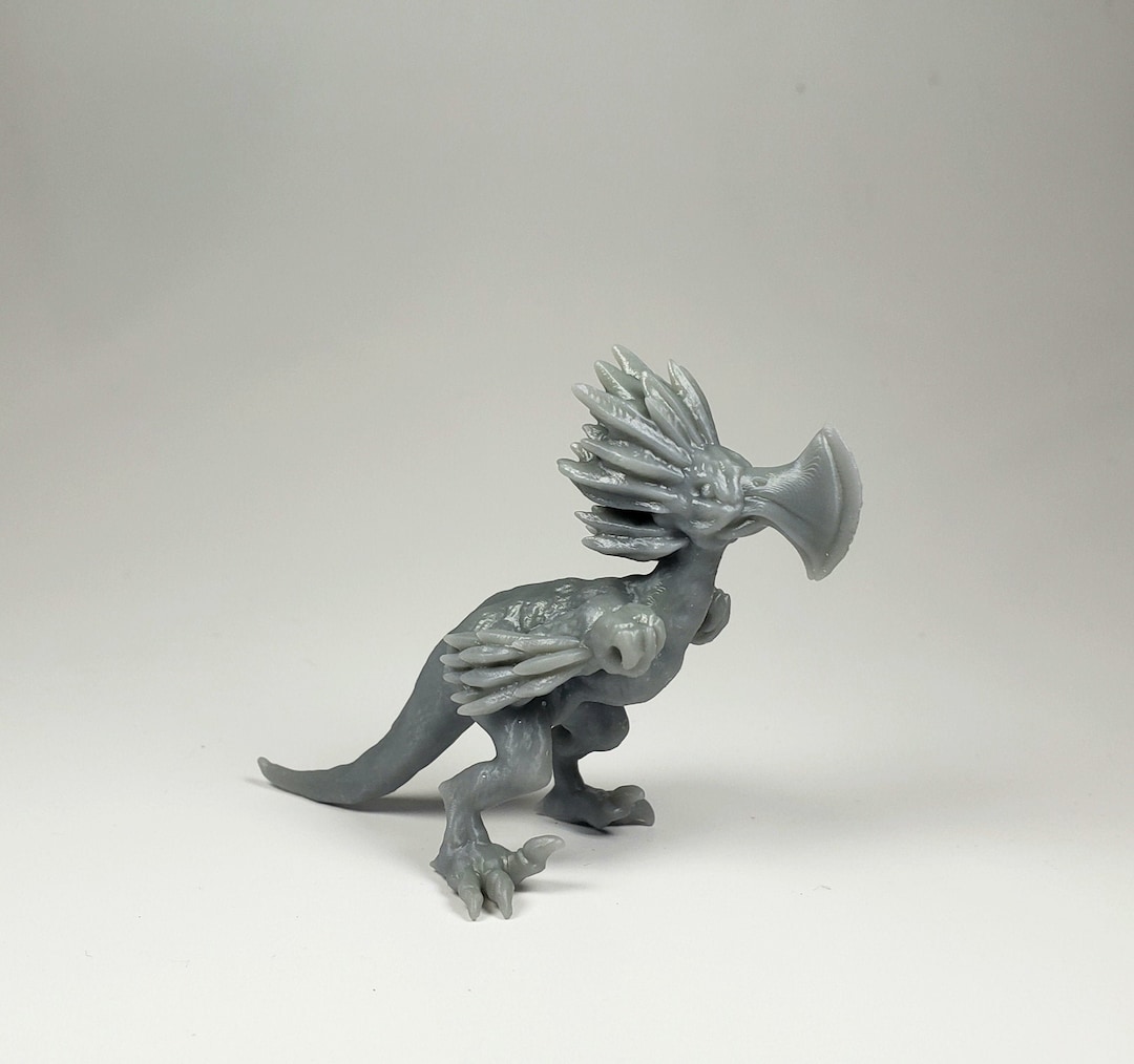 Axe Beak 32mm Scale Dnd Miniature Dungeons and Dragons 5e EC3D Skyless