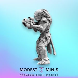 Death Squad Auditor - Resin 3D Print Alien Miniature | RPG | Sci fi | Cyberpunk | Role Playing | DnD | Papsikel
