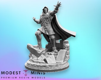 Dr Bad Vibes - 40mm Miniature | DnD Mini | Superhero Miniature | C27
